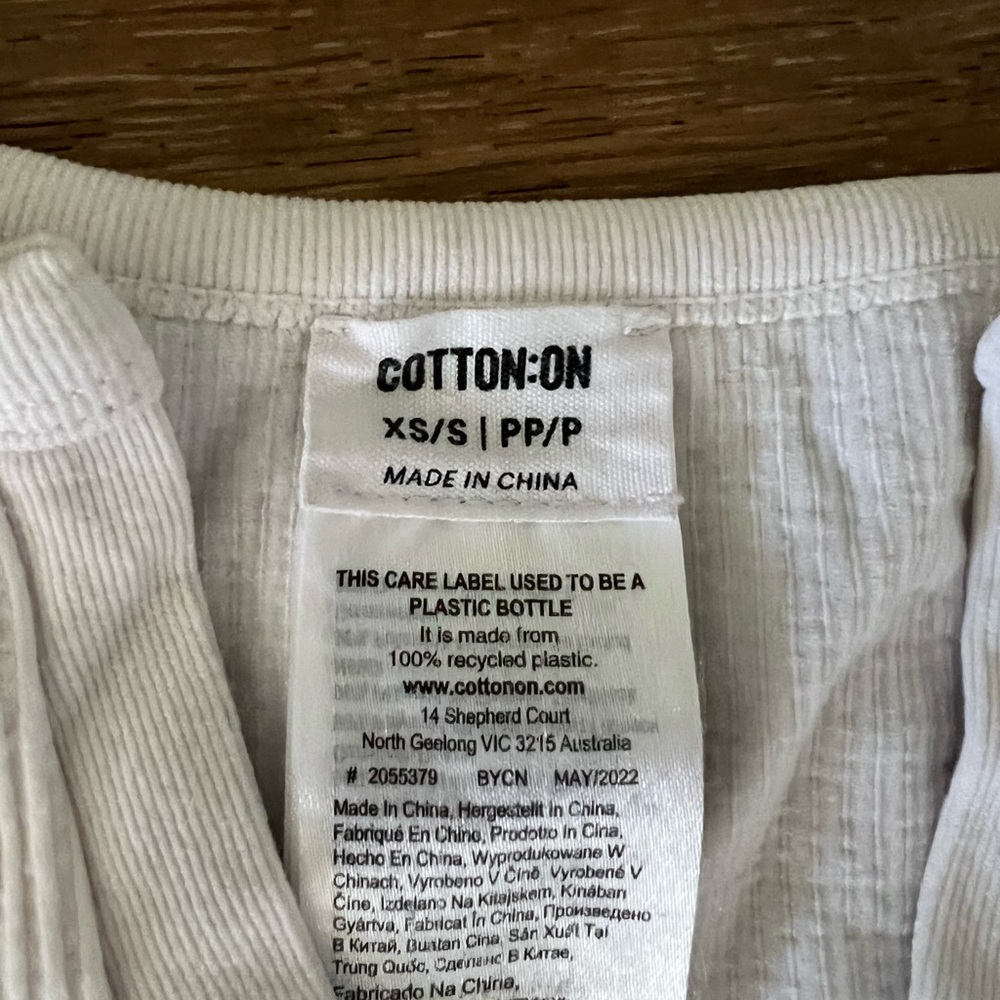 Cotton On top